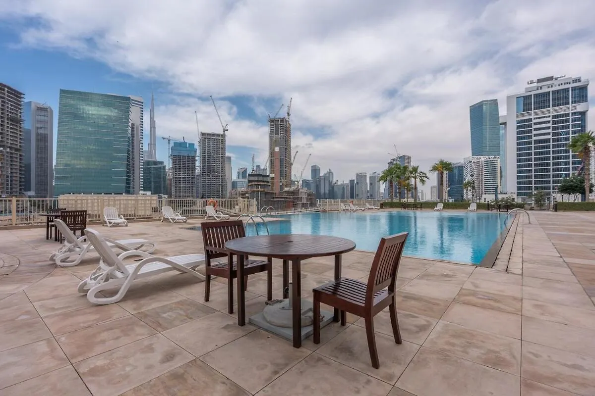 Luxurious 1-Bedroom Apartment At Churchill Tower With A Scenic City View! Dubai United Arab Emirates