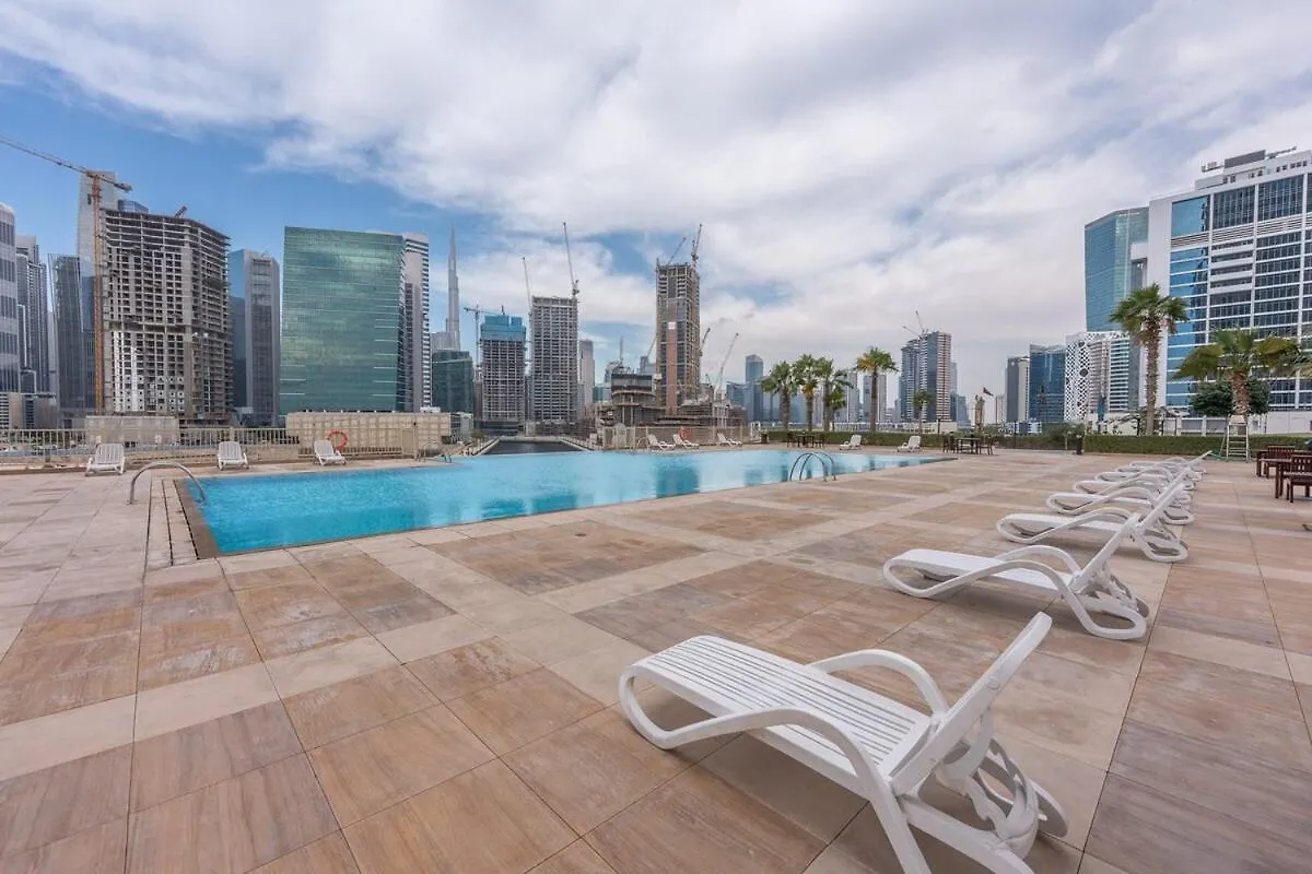 Luxurious 1-Bedroom Apartment At Churchill Tower With A Scenic City View! Dubai 0*,  United Arab Emirates